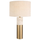 Gravitas Elegant Brass & Stone Lamp by Uttermost