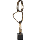 Loopform Brass Ring Sculpture by Uttermost