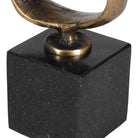 Loopform Brass Ring Sculpture by Uttermost