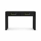 Lucca Brown & Brass Console Table Berkeley Designs
