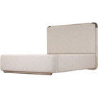 Luna UK Super King Bed in Cascade Finish by Theodore Alexander