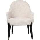 Luna Dining Arm Chair II in Dark by Theodore Alexander