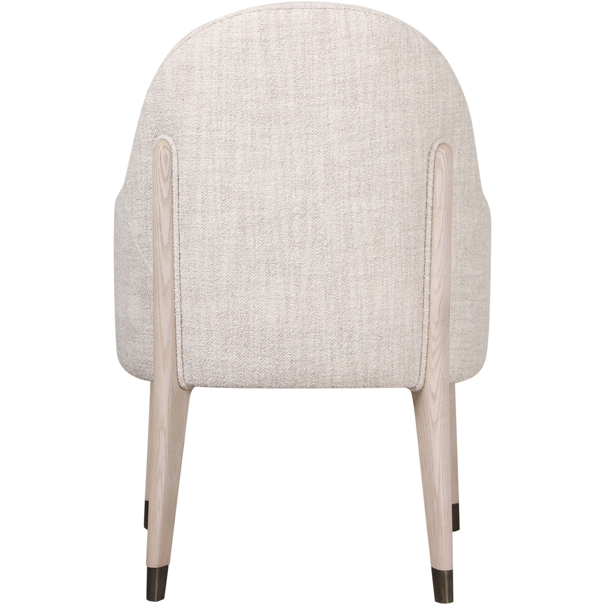 Luna Dining Arm Chair II in Light by Theodore Alexander