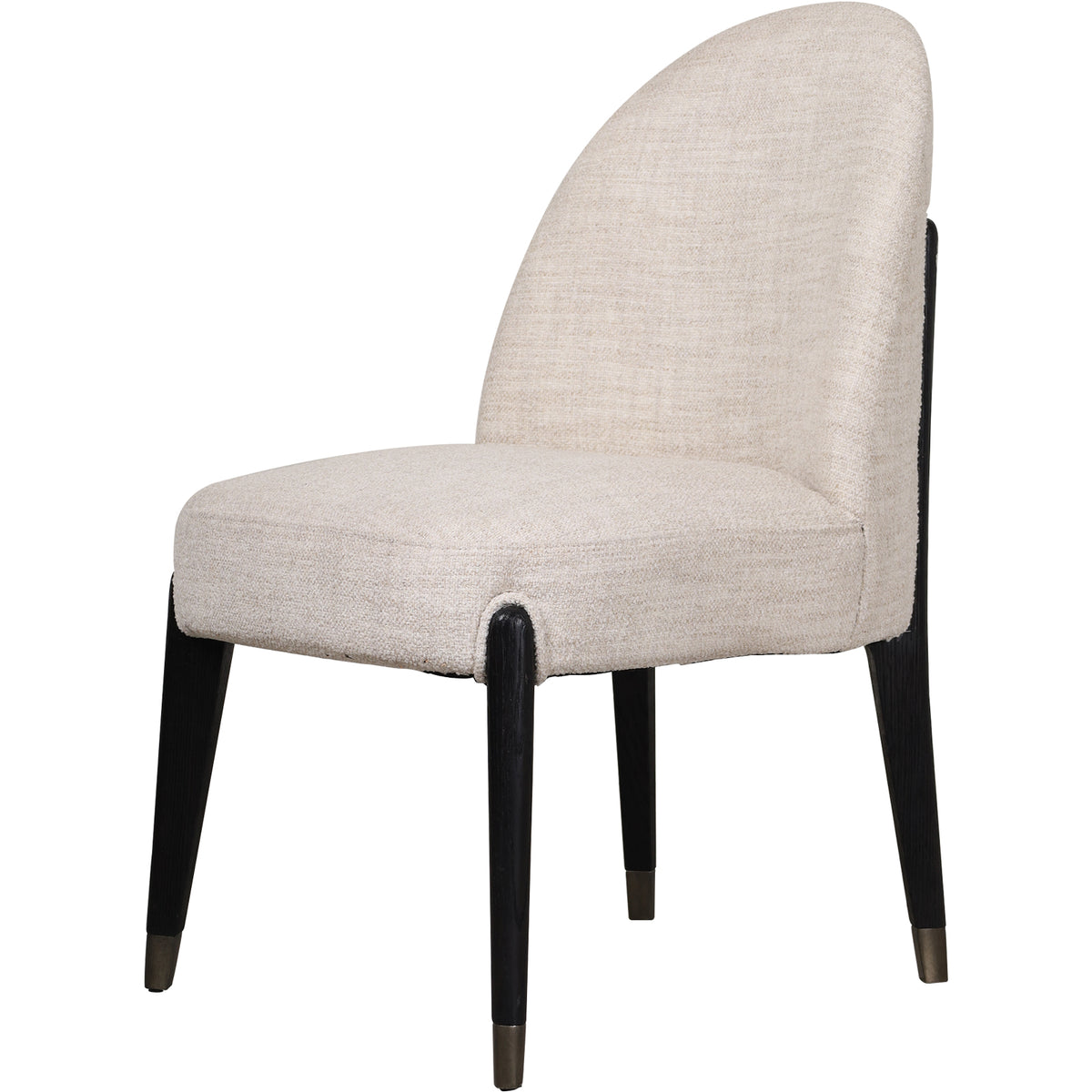Luna Dining Side Chair II in Dark by Theodore Alexander