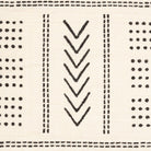 Malian Hand Woven Cushion Arrows by Keiichi