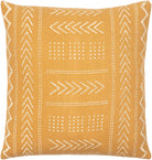 Malian Hand Woven Cushion in Mustard by Keiichi