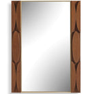 Macario Mid-Century Wood Mirror Uttermost