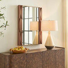 Macario Mid-Century Wood Mirror by Uttermost