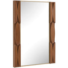 Macario Mid-Century Wood Mirror Uttermost