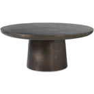 Madrone Indoor-Outdoor Bronze Coffee Table by Uttermost
