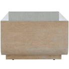 Maeva Modern Glass Coffee Table Uttermost