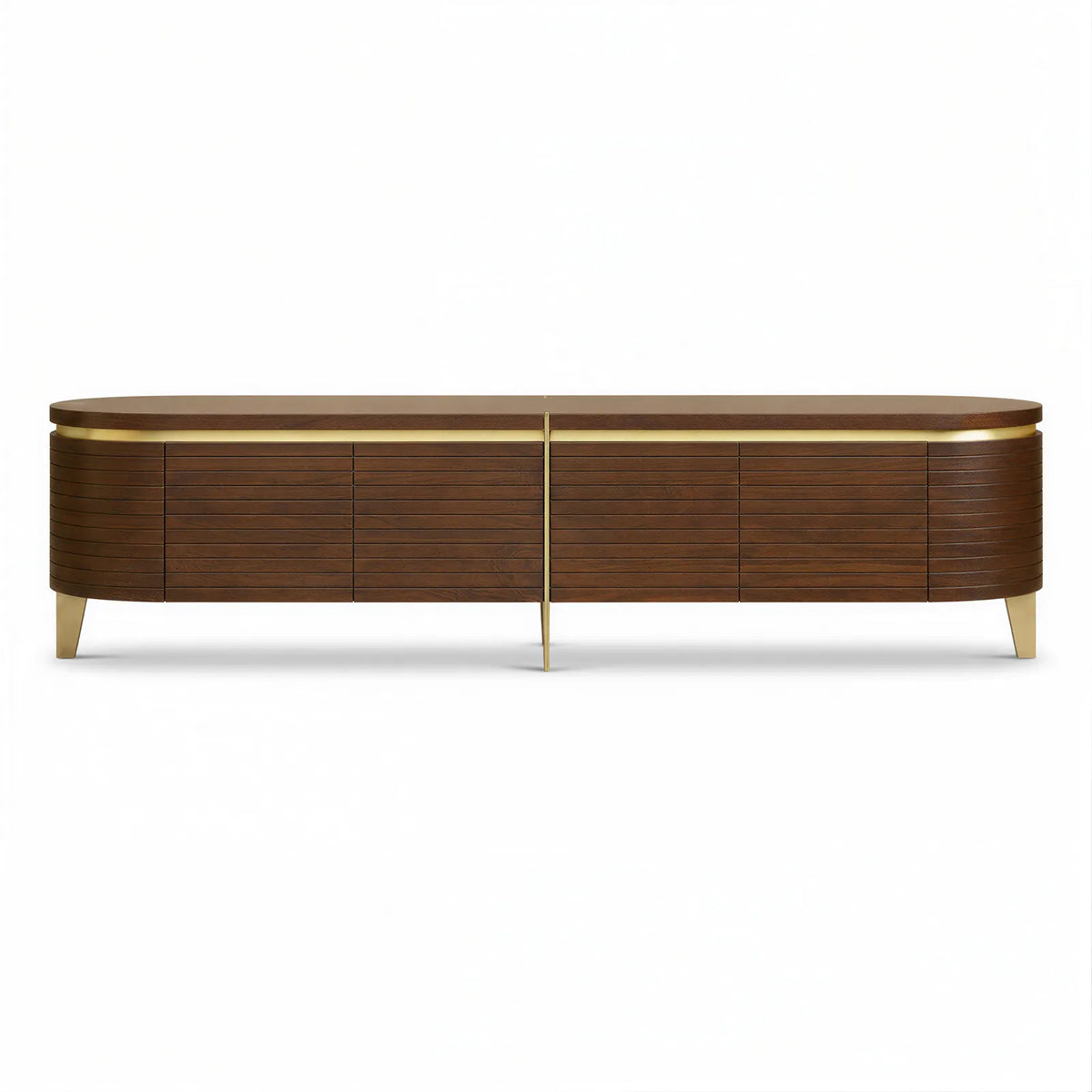 Berkeley Designs Malibu 2 Drawer Media Unit - Walnut Berkeley Designs