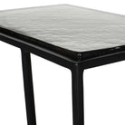 Mateo Glass Top Side Table by Uttermost