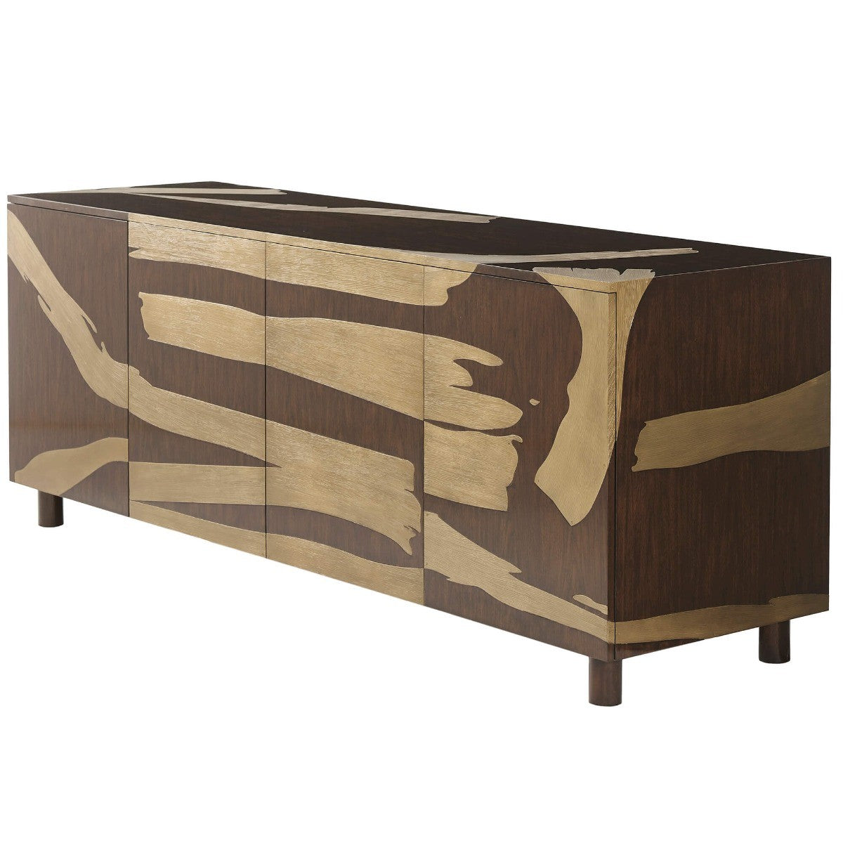 Washi Cabinet High Gloss Pinyon by Theodore Alexander