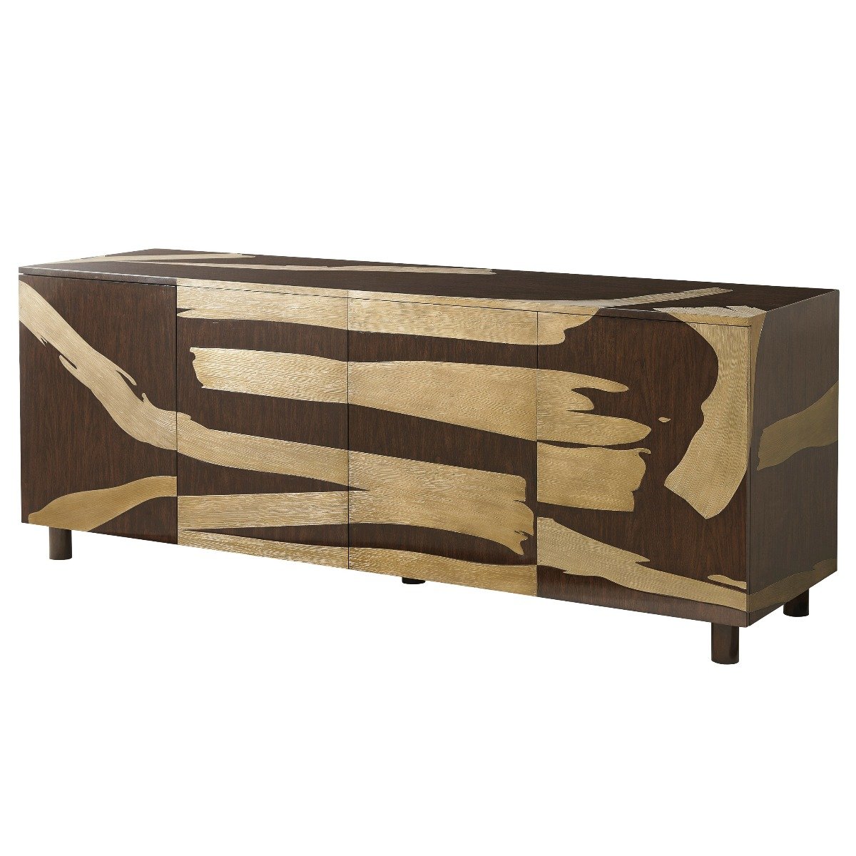 Washi Cabinet High Gloss Pinyon by Theodore Alexander