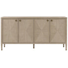 Meadowcroft 4-Door Sideboard in Riverwash Oak by Theodore Alexander