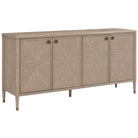 Meadowcroft 4-Door Sideboard in Riverwash Oak by Theodore Alexander
