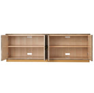 Frenzy Media Cabinet in Sycamore by Theodore Alexander
