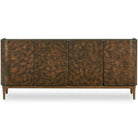 Melbourne Mappa Burl 4 Door Sideboard by Uttermost