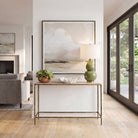 Minerva Marble Top Console Table by Uttermost