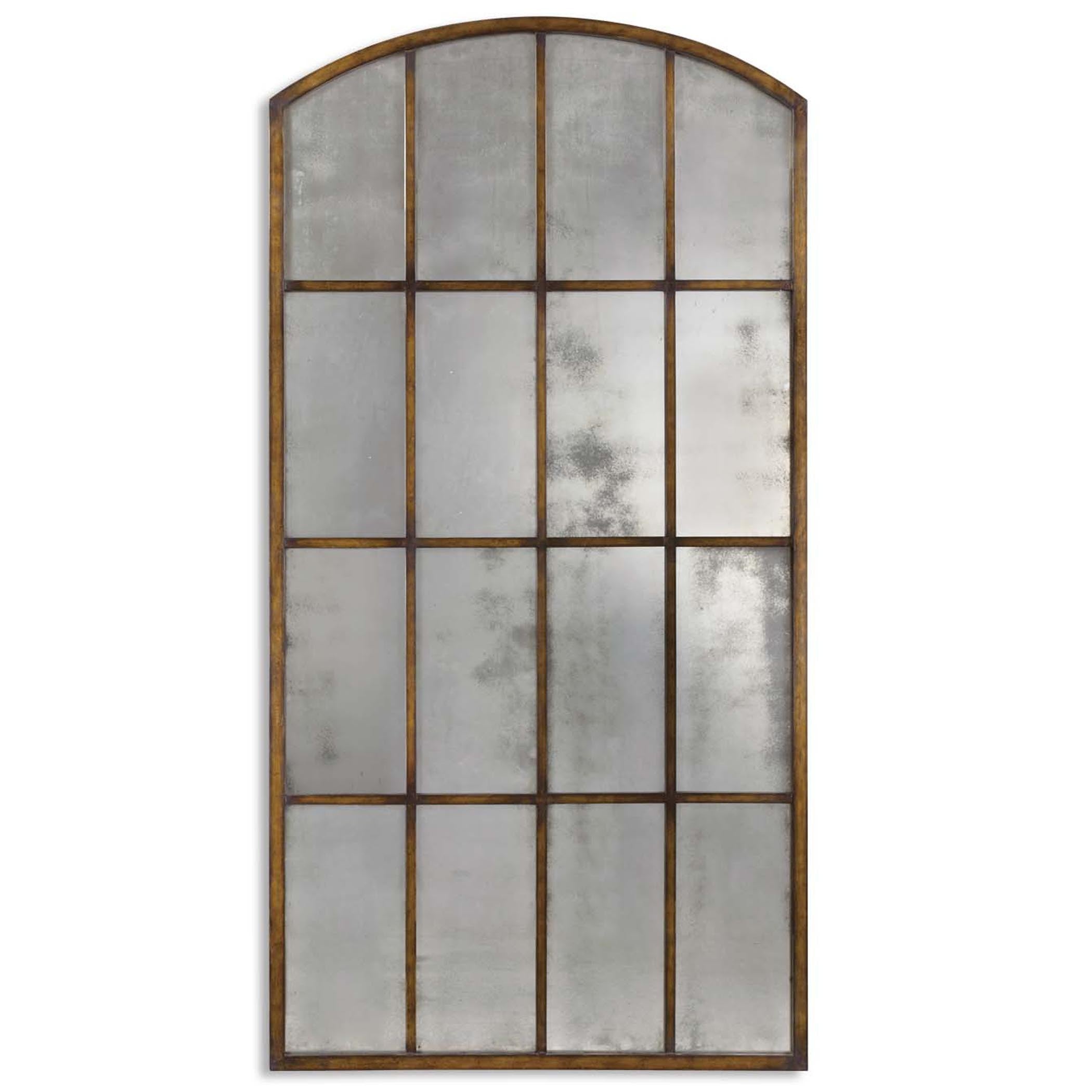 Amiel Antique Large Arch Mirror by Uttermost