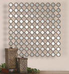 Dinuba Antique Silver Champagne Mirror by Uttermost