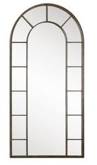 Dillingham Black Arch Mirror by Uttermost