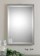 Sherise Brushed Nickel Mirror by Uttermost