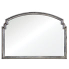 Via Della Overmantle Mirror in Silver by Uttermost