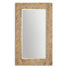 Demetria Oversized Wooden Mirror by Uttermost