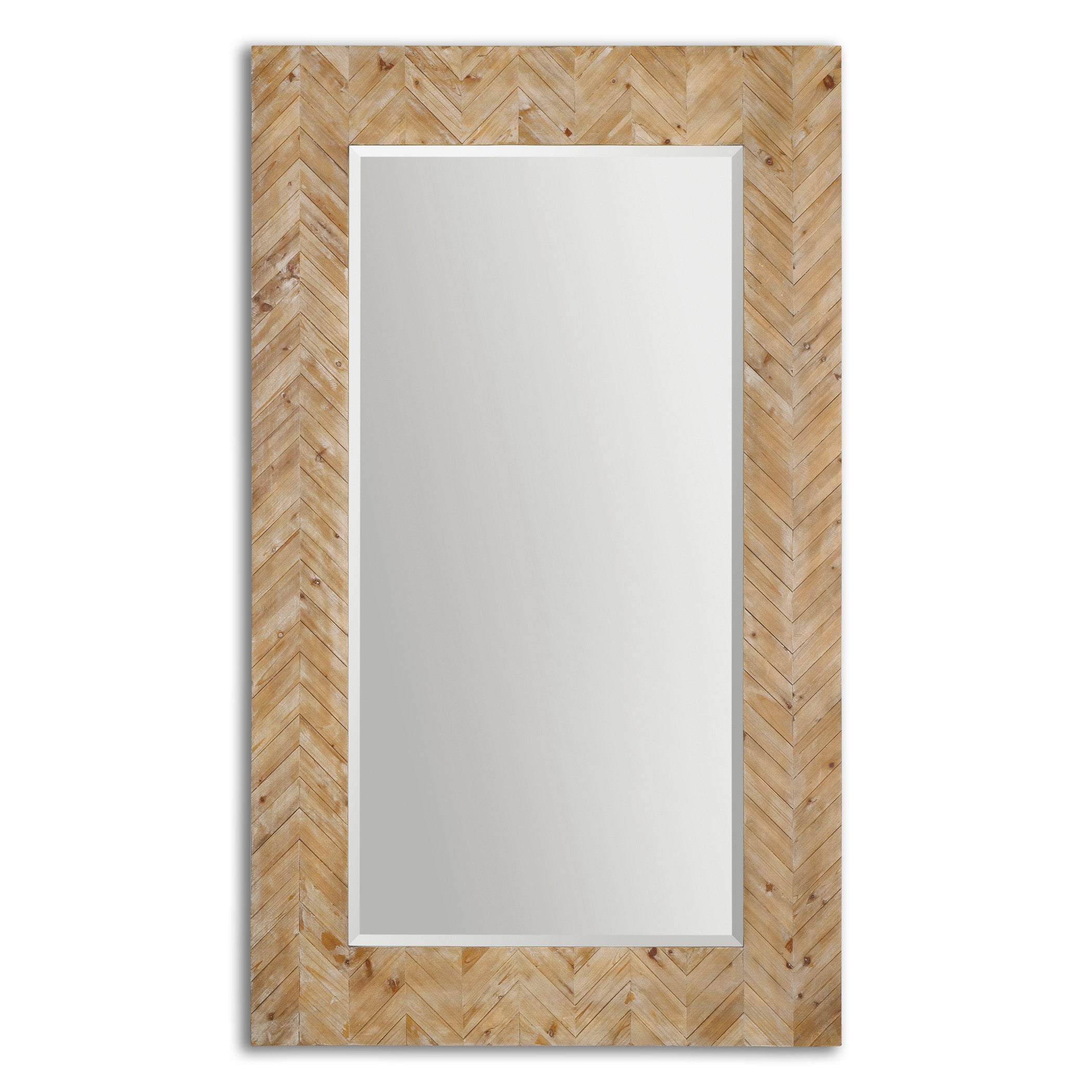Demetria Oversized Wooden Mirror by Uttermost