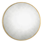 Junius Round Gold Mirror by Uttermost