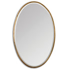 Herleva Gold Oval Mirror by Uttermost