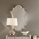 Elara Antiqued Silver Wall Mirror by Uttermost