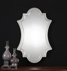 Elara Antiqued Silver Wall Mirror by Uttermost