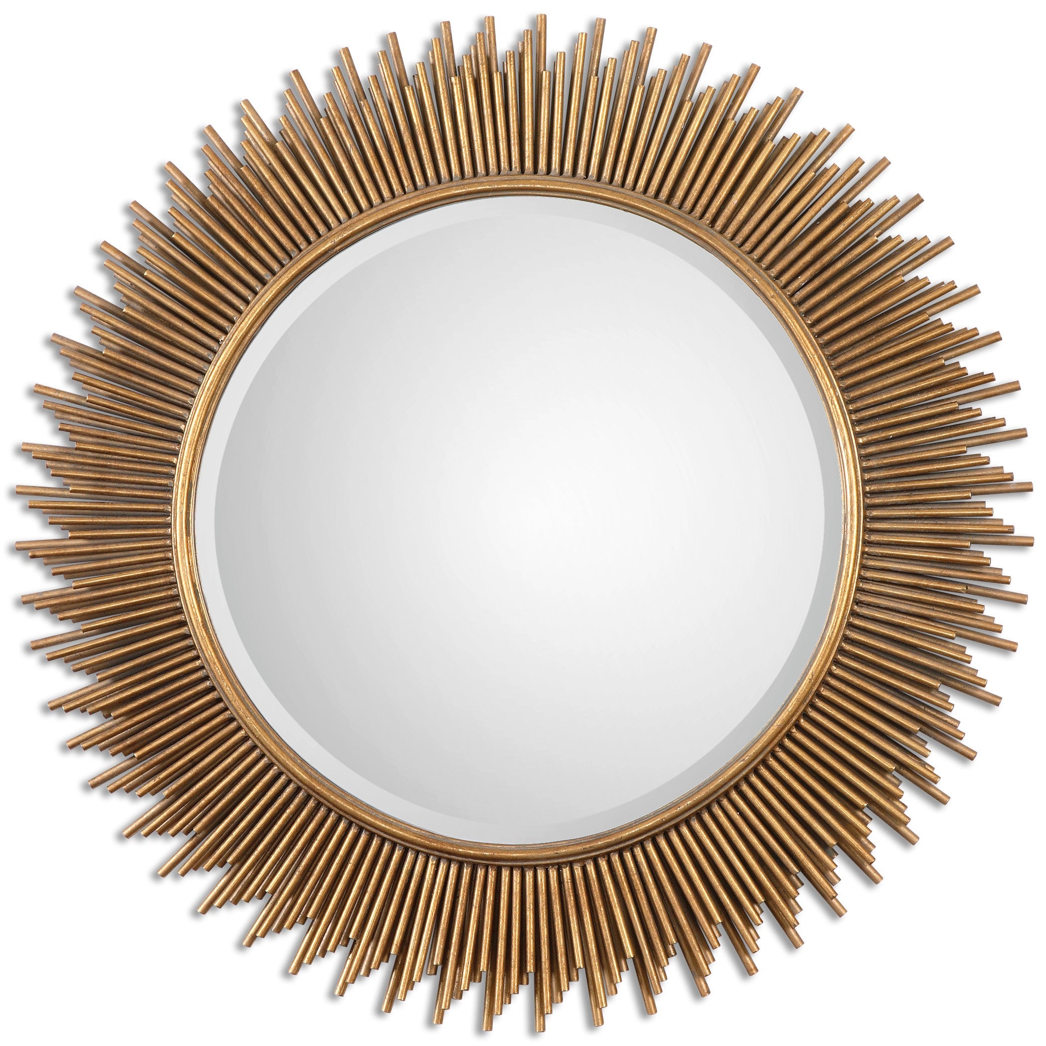 Marlo Round Gold Mirror by Uttermost