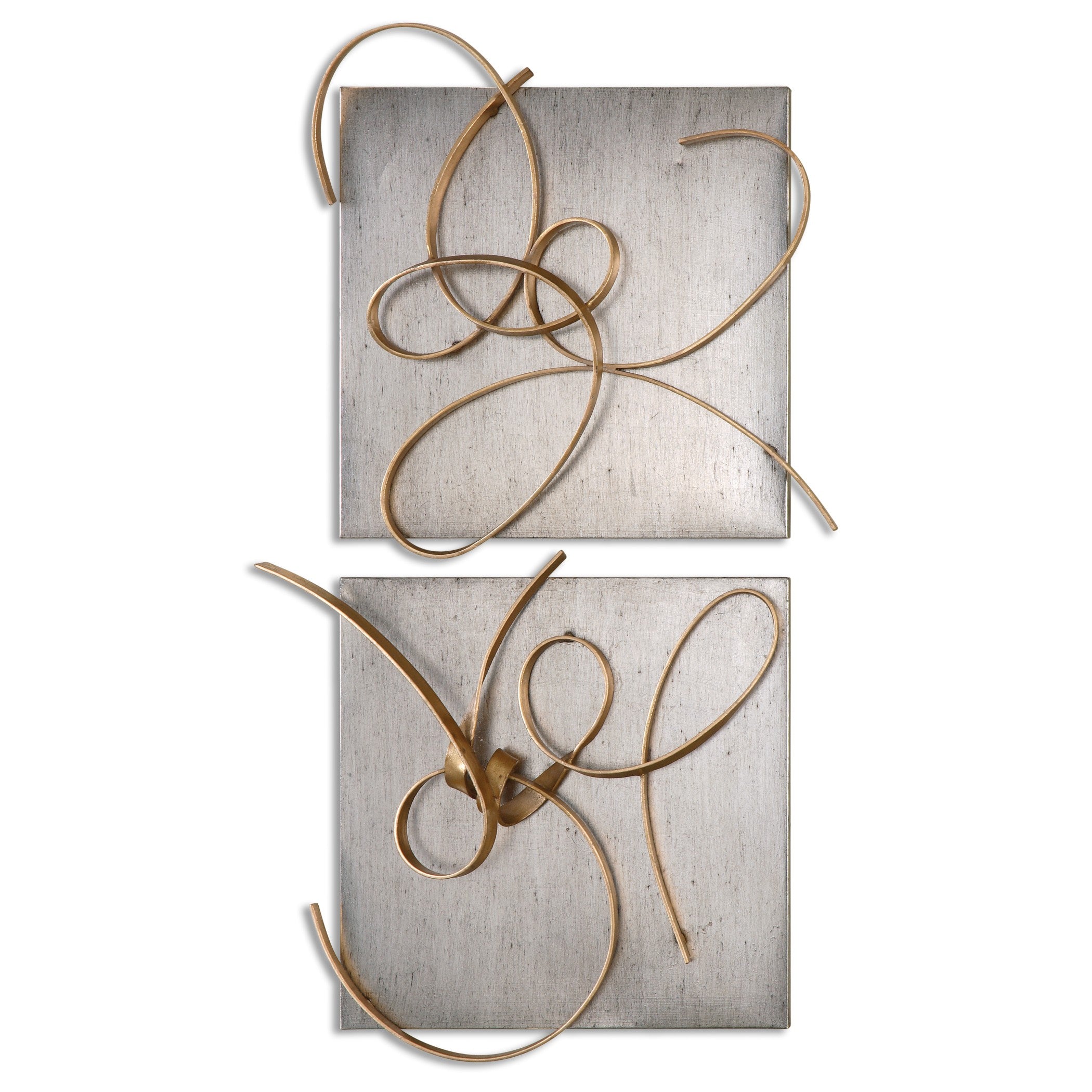 Harmony Metal Wall Art - Set of 2 by Uttermost