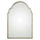 Brayden Petite Silver Arch Mirror by Uttermost