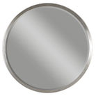 Serenza Round Silver Mirror by Uttermost