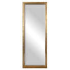 Edmonton Gold Leaner Mirror by Uttermost