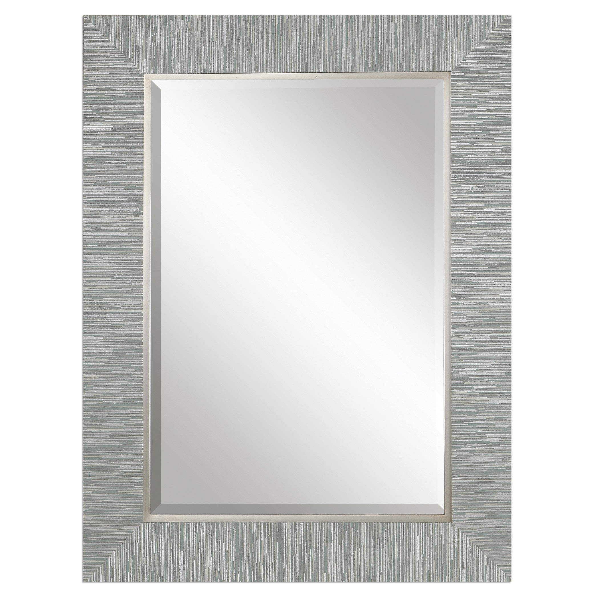 Belaya Gray Wood Mirror by Uttermost
