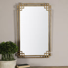 Devoll Antique Gold Mirror by Uttermost