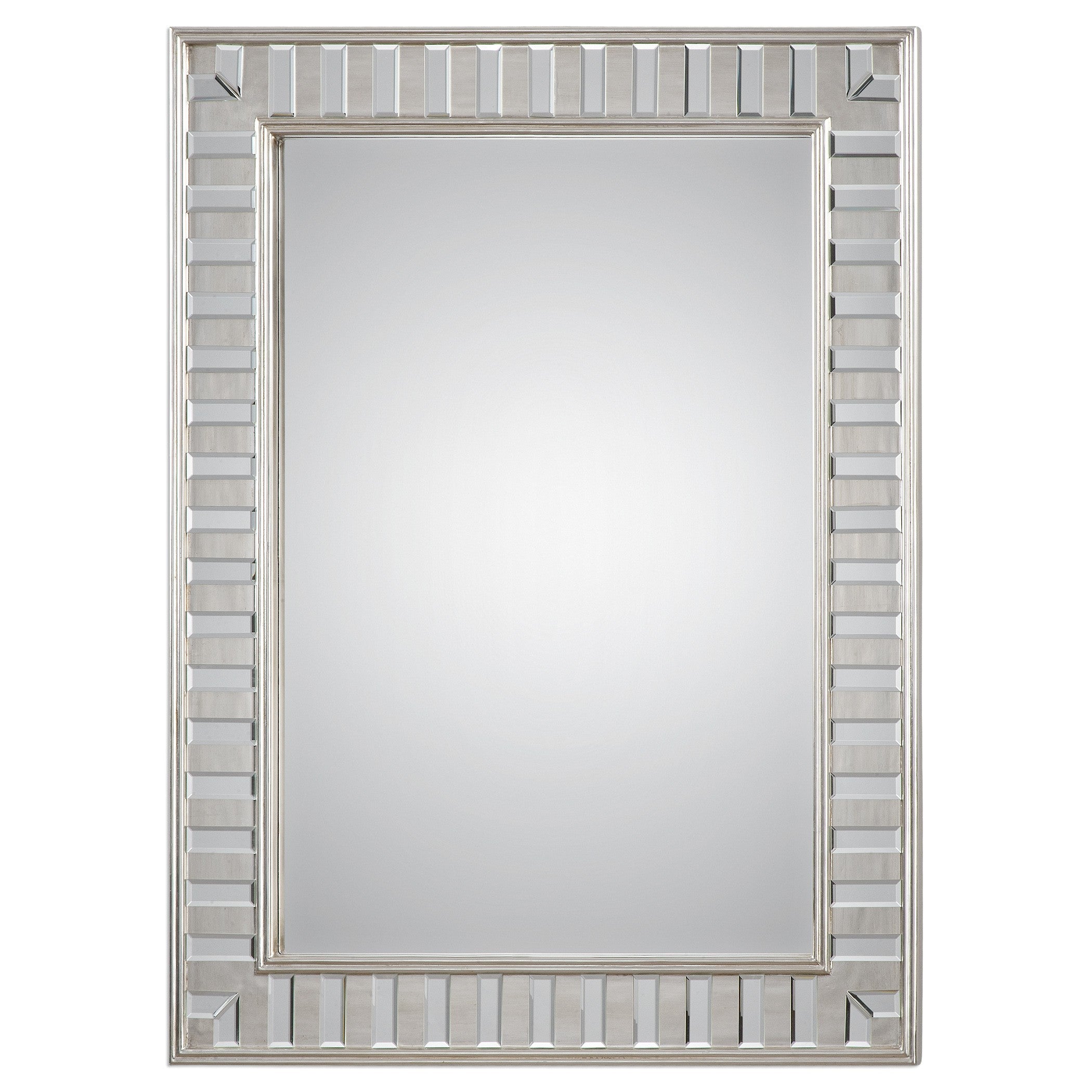 Lanester Silver Leaf Mirror by Uttermost