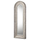 Argenton Aged Gray Arch Mirror by Uttermost