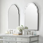 Brayden Frameless Arched Mirror by Uttermost