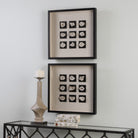 Geode Linen Shadow Box by Uttermost