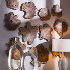 Kalani Indoor-Outdoor Teak Wall Art - Set of 3 by Uttermost