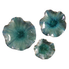 Abella Ceramic Wall-Mounted Bowls - Set of 3 by Uttermost
