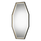 Savion Gold Octagon Mirror by Uttermost