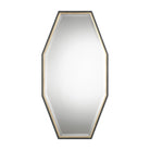 Savion Gold Octagon Mirror by Uttermost